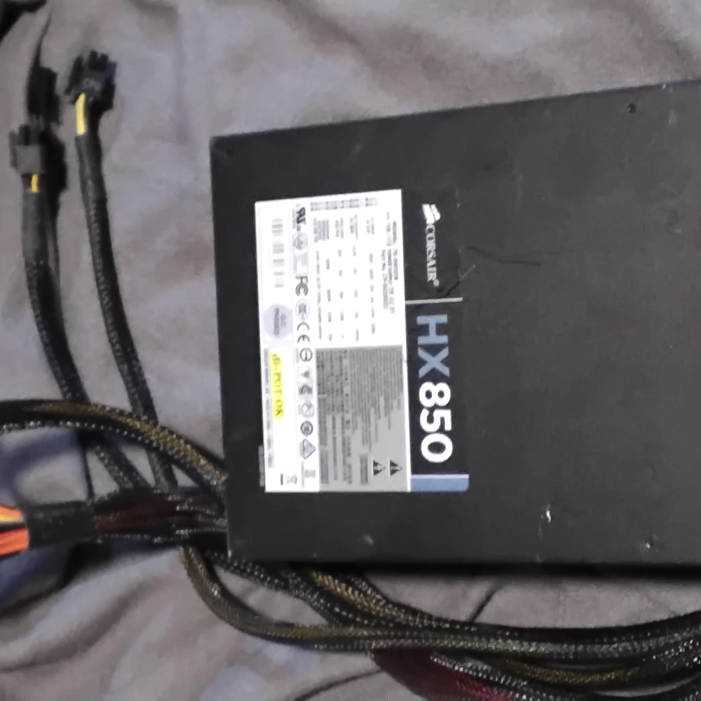 Corsair HX850 Power Supply - Black
